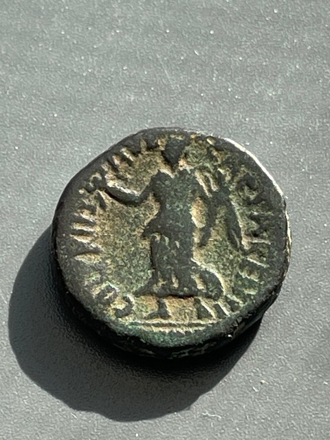 Domitian, AE As, Fides Publica, 86 AD