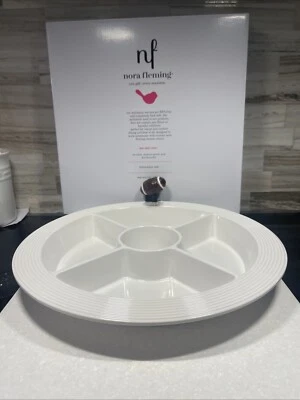 NORA FLEMING PLATO DIVIDIDO CON FUTBOL MINI ABSOLUTAMENTE HERMOSO ASPECTO INCREÍBLE Foto 1 de 4