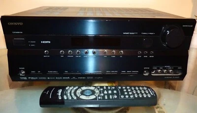 ¡¡DULCE Y CLARO!! ¡Receptor de cine en casa ONKYO TX-SR605 630 VATIOS 7,1!! Foto 1 de 4