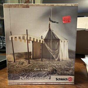 Schleich 40193 Medieval Knights Siege Tent - Retired - New In Box