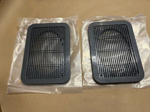 1980-1991 Ford Bronco rear Speaker Grills Dark Gray 80-91 - Picture 1 of 2
