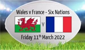 RUGBY TICKETS BILLETS 6 NATIONS 2022 WALES PAYS DE GALLES XV FRANCE
