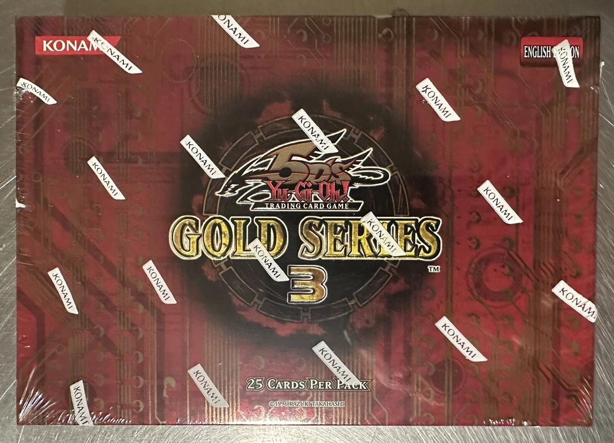 Yu-Gi-Oh! TCG Gold Series 3 Sealed Collectible Card Game Packs for