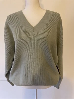 Suéter para mujer XL extra grande estilo R D cuello en V ¡NUEVO CON ETIQUETAS! Foto 1 de 4