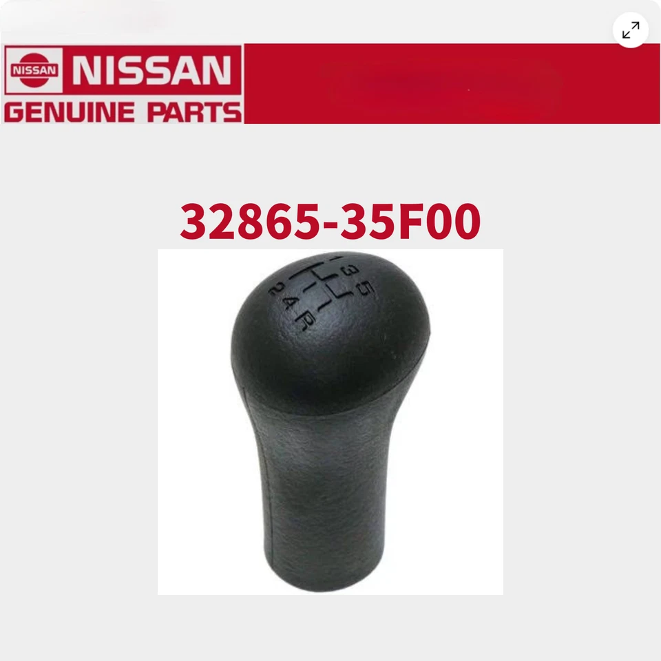 Nissan Genuine 240SX S13 S14 S15 89-98 Black 5 Speed Shift Knob 32865-35F00 OEM Foto 1 de 1