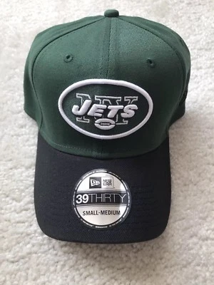 New York Jets NFL New Era 39Thirty Sombrero Nuevo con Pegatinas AFC Fútbol NY SM-MED Foto 1 de 3