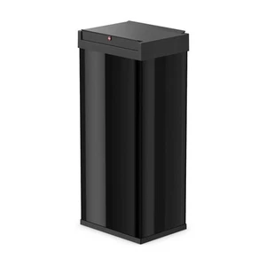 Hailo 52L 13.7 Gallon Steel Trash Can, Big-Box Swing XL, Black (Open Box) - Picture 1 of 10