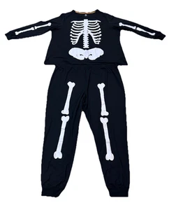 Halloween Herren Schlafanzug Glow In The Dark Skelett Set by Way to Celebrate 2X - Bild 1 von 23