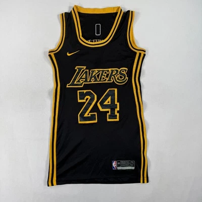 Nike NBA женщин Джерси платье черный Лос-Анджелес Лейкерс Коби Брайант #24 размер 44 - Изображение 1 из 4