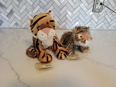 Webkinz Plush LOT Bengal Tiger, Lil Kinz Tiger (Codes Used) - Image 1 of 4
