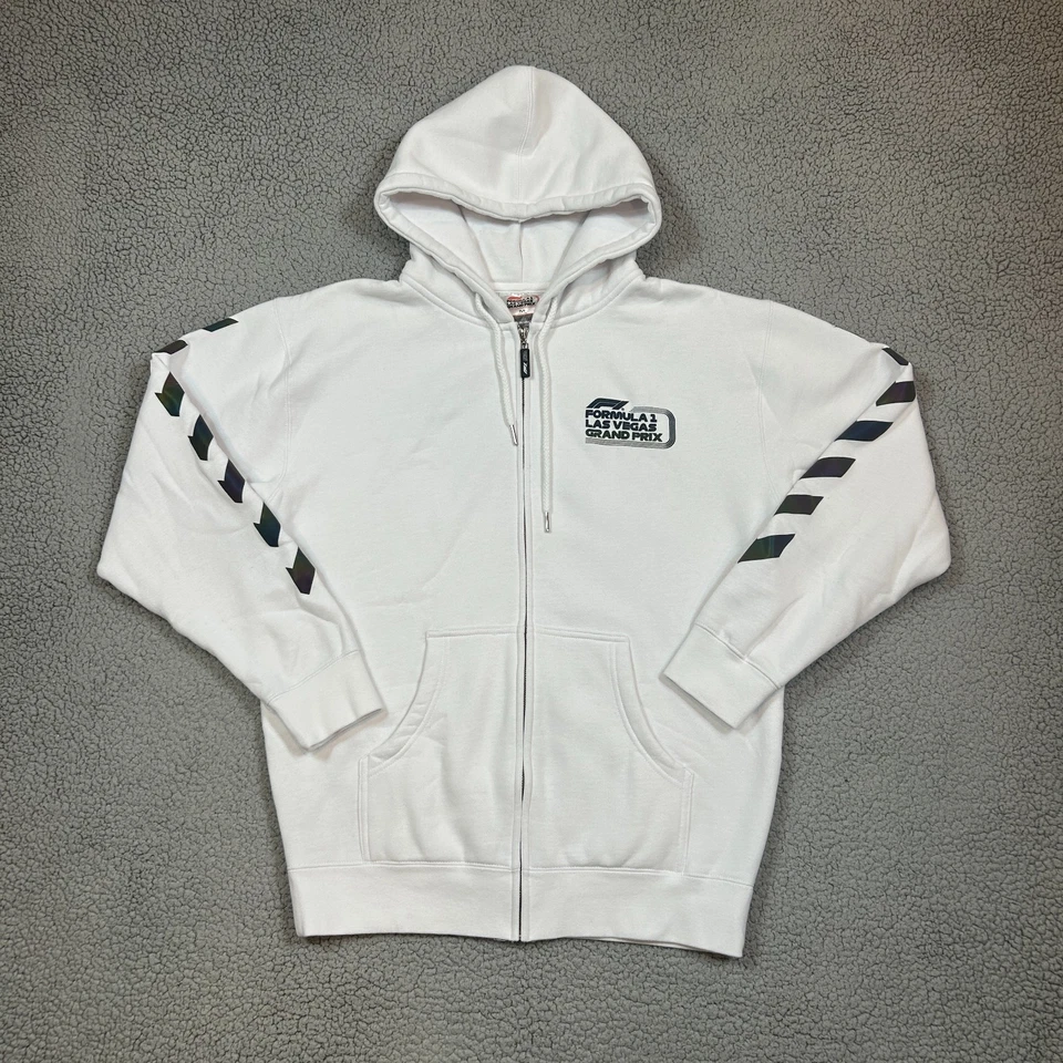 Formula 1 Las Vegas Grand Prix 2023 Graphic Full Zip Hoodie Men’s Size M Rare - Image 1 of 4