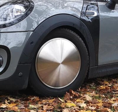 4x 15 inch Moon Cap wheel cover stainless steel classic mooncap classic car - Bild 1 von 4