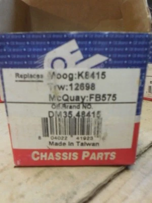 Buje de brazo de control inferior delantero K8415 para Ford Lincoln Mercury Foto 1 de 3