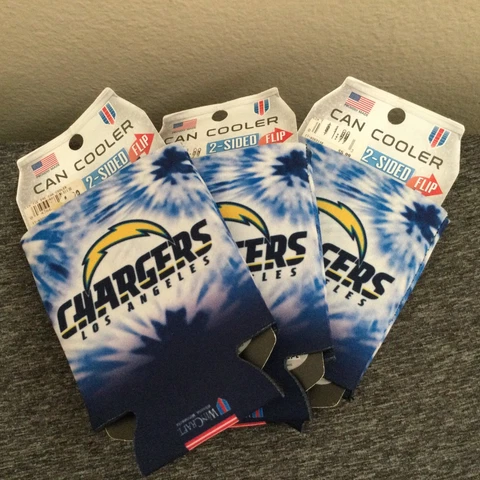 Los Angeles Chargers Can Coolers Cover