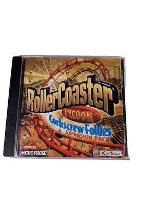 ROLLERCOASTER TYCOON: Corkscrew Follies - Expansion Pack - CD-ROM - PC Game - Image 1 of 4