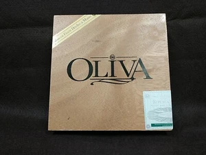 Olivia Wooden Cigar Box with Dividers Slots - Empty Box - Picture 1 of 8