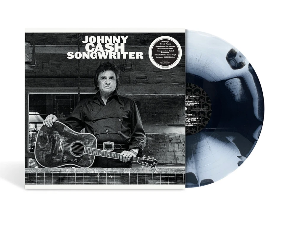 JOHNNY CASH Songwriter - LP / Black & White Vinyl (2024) - Bild 1 von 1