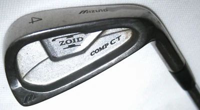 Mizuno T-Zoid Comp CT 4 iron with True Temper Release regular flex steel shaft - Image 1 of 4