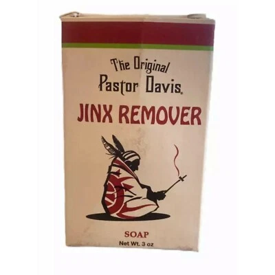 Jinx Removing Soap Pastor Davis Bath Santeria Jabon Ofrenda de Quita Mal 3 oz