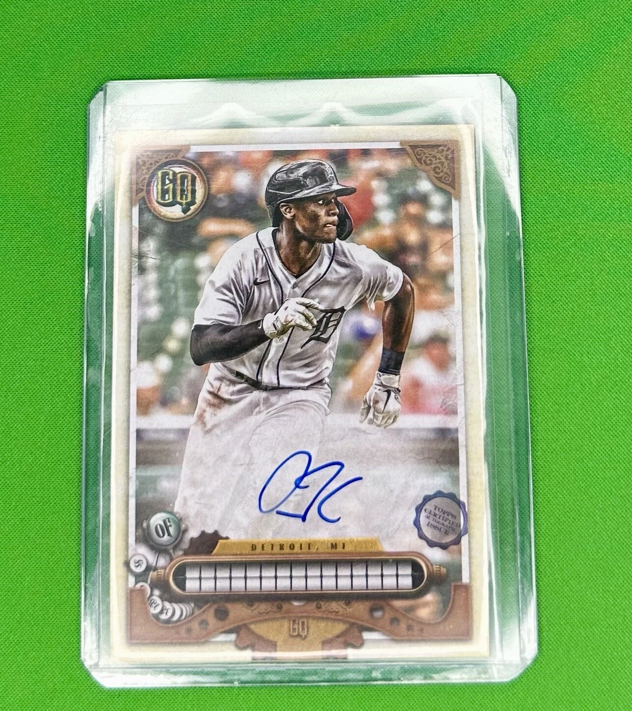 2022 Topps Gypsy Queen Daz Cameron Gypsy Queen Missing Nameplate Autograph #64