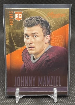2014 Panini Prestige Johnny Manziel Rookie #253 Cleveland Browns - Image 1 of 2