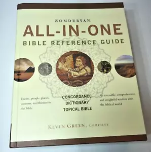 Zondervan All-In-One Bible Reference Guide Concordance Dictionary Topical Bible - Picture 1 of 6