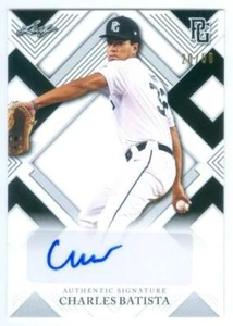 CHARLES BATISTA "BLACK AUTOGRAPH CARD /50" LEAF PERFECT GAME NATIONAL 2023 - Bild 1 von 1