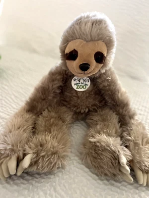 20" Fiesta Stuffed Plush Cuddle Three Toed Sloth w/Hook & Loop Hugging Arms* - Image 1 of 4