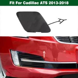 Unpainted Front Bumper Tow Hook Cover Trailer Cap Lid For Cadillac ATS 2013-2018 - Picture 1 of 7