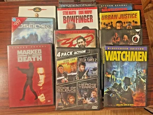 11 Action Movie DVDs (14 movies) - Picture 1 of 1