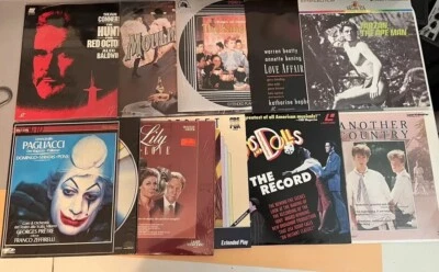 Lot Of 10 Laserdiscs Movies In EUC King And I Moulin Rouge 42nd Street And More - Image 1 of 4