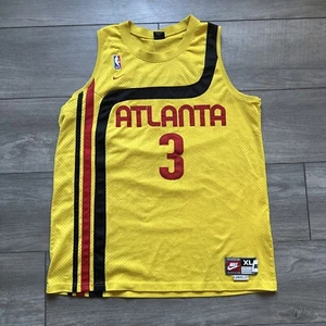Nike Atlanta Hawks Shareef Abdur-Rahim NBA 1974 Swingman Jersey Mens XL Length+2 - Picture 1 of 14