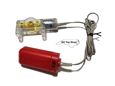 K'NEX Motor Power Pack Tethered Long Cable Red Clear Yellow Gears Fwd Rev KNEX - Image 1 of 3