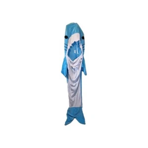 Stay Cozy and Fun with our Blue Shark One Piece Sleep Wear - Picture 1 of 10