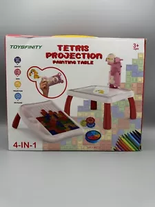 Drawing Projector Table Children Kids Painting Board Educational Toys Gift Red - Picture 1 of 10