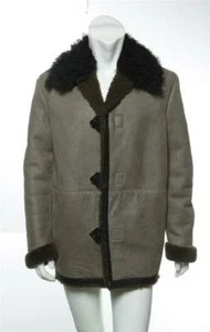 MAISON MARTIN MARGIELA REPLIKAT Scherung & mongolisches Fell lange Jacke Mantel 38/48 - Bild 1 von 5
