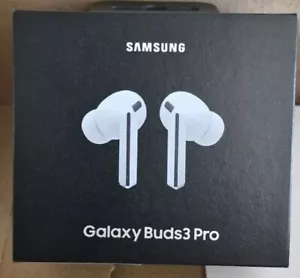SAMSUNG Galaxy Buds3 Pro Wireless Bluetooth Earbuds - ICE WHITE SM-R630 - Picture 1 of 18
