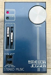 Vintage Windsor Jogger ST-2000 Portable AM FM Walkman Stereo Music Radio - Picture 1 of 7