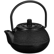 Small Tetsubin Tea Kettle with Infuser - Black