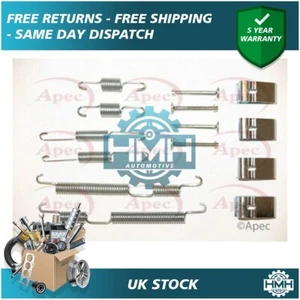 Fits Hyundai i10 i20 Getz + Other Models Brake Shoes Fitting Kit Rear Poppy - Picture 1 of 2