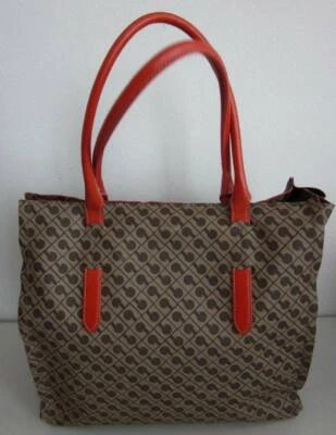 Gherardini DOGE Double Handle Light Foldable Tote Shopper Auth Bag NEW Rt $395 - Image 1 of 4