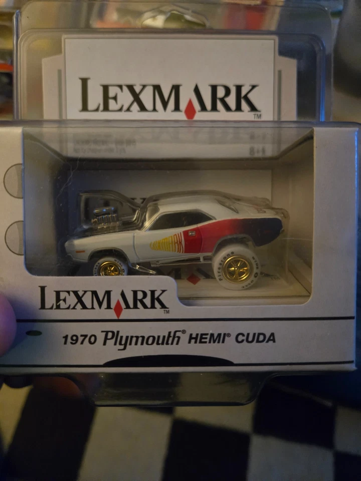 White Lightning 1970 HEMI CUDA ZINGER Lexmark 促销  — 第 1/1 张图片