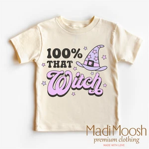100% That Witch Shirt - Halloween Shirt - Picture 1 of 6