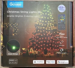 Govee 65.6ft Green Christmas String Lights - Picture 1 of 4