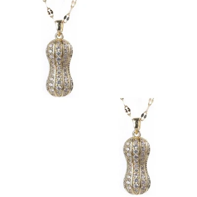  2 Count Damen Kette Perlen Choker Halskette Perlenschmuck Halsketten - Bild 1 von 4