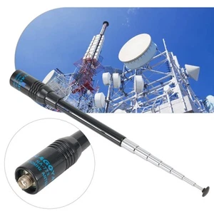 Booster Antenna Part 2.15db/3.0db Black Radio SMA-Female Wear-resistance - Zdjęcie 1 z 12