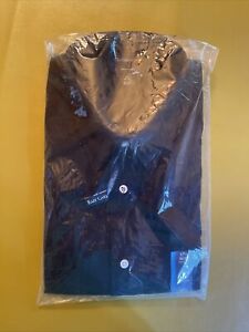 New Mens Croft & Barrow Black Classic-Fit Easy Care Button Down Collar Shirt NWT