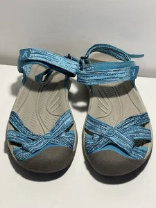 Keen Damen Wander Wasser Outdoor hochwertige Sandalen blau US 7 EU 37,5 - Bild 1 von 6