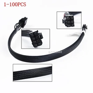 Lot Mini 6pin to 8pin PCI-e Video Card Power Cable for Apple Mac Pro/G5 Tower - Picture 1 of 21