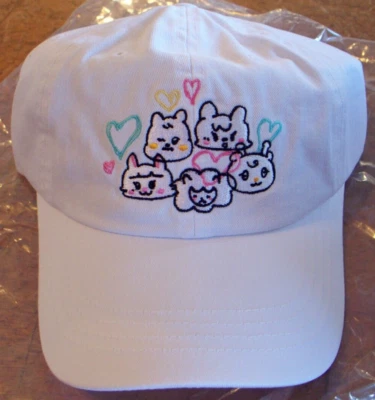 (G)I-DLE Minini Sombrero Gorra de Pelota Blanco K Pop Foto 1 de 3